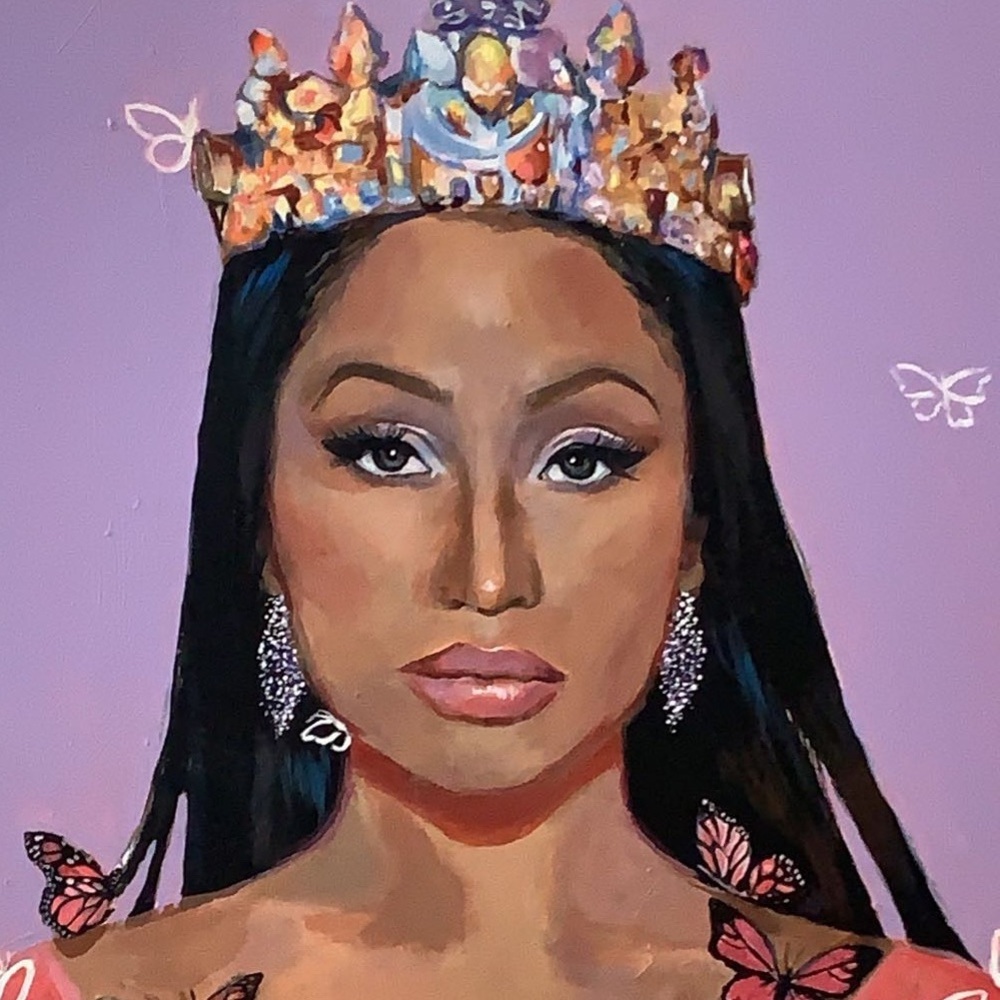 Portrait of Nicki Minaj